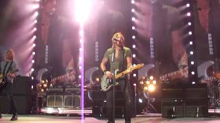 Keith Urban concert opening and Long Hot Summer