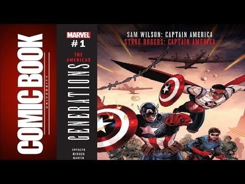 Generations Sam Wilson Captain America And Steve Rogers Captain America #1 | COMIC BOOK UNIVERSITY