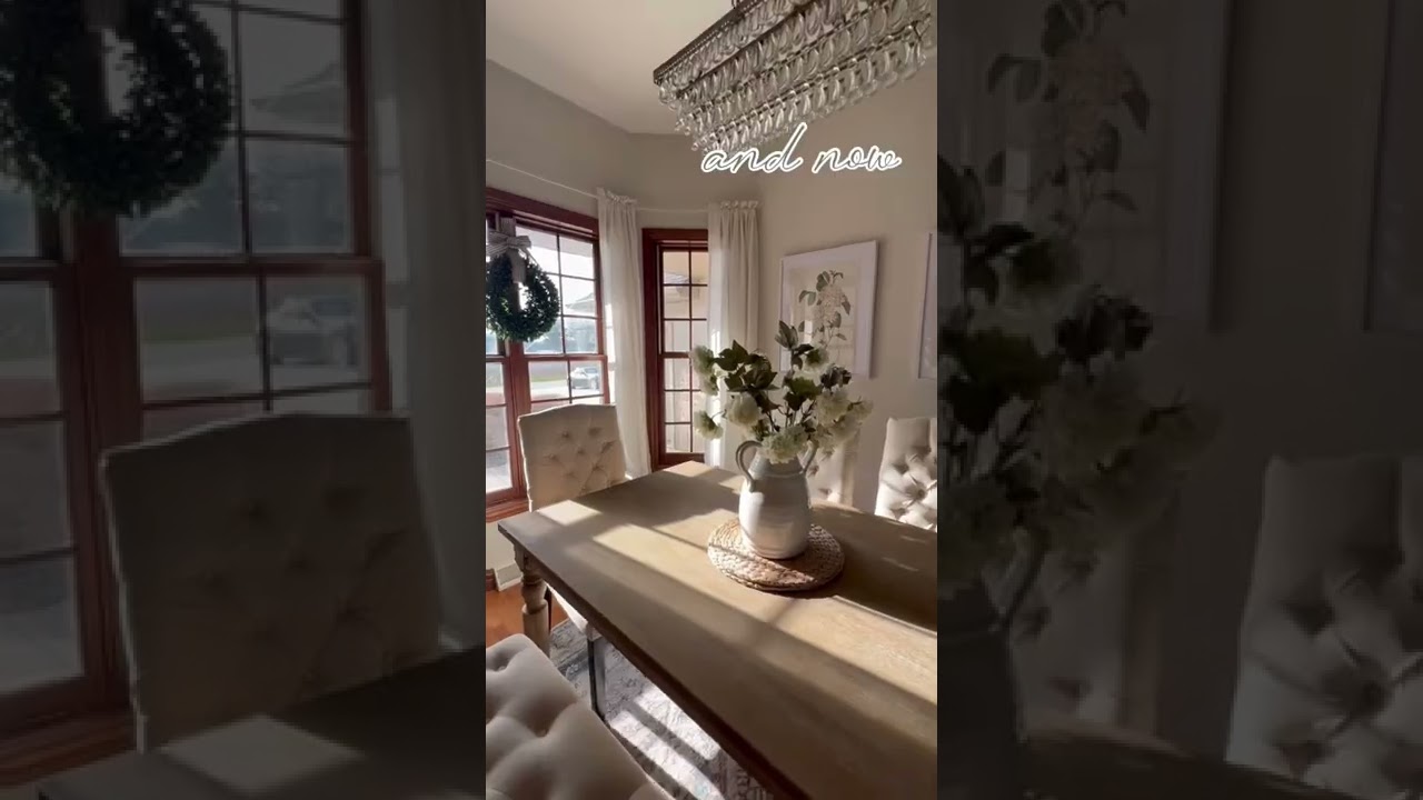 Dining room makeover 🌿