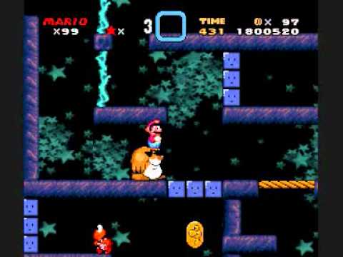 SMW Custom Music - Track 808 (Donkey Kong Land - Blimp)