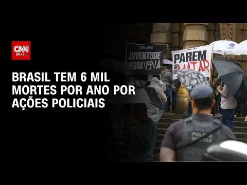 Letalidade policial cresce 5,4% no Brasil em 2025, diz Anuário da Segurança | CNN 360°