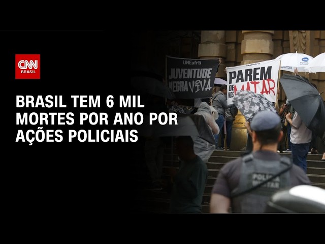 Letalidade policial cresce 5,4% no Brasil em 2025, diz Anuário da Segurança | CNN 360°
