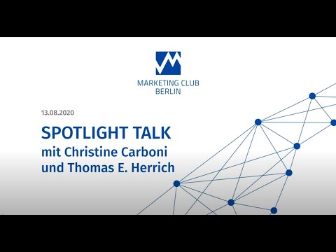 13.08.2020 – SPOTLIGHT TALK mit Thomas E. Herrich (Hertha BSC), Christine Carboni (Würth Elektronik)