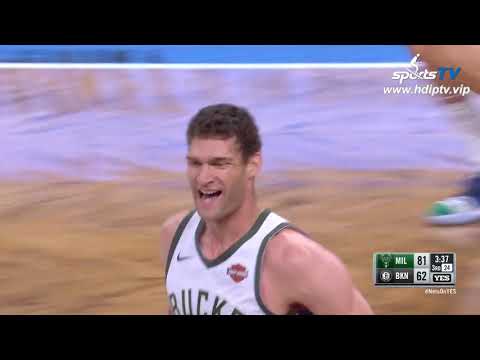 Milwaukee Bucks vs Brooklyn Nets NBA 2018-19 Highlights 1080P (2019-2-4)