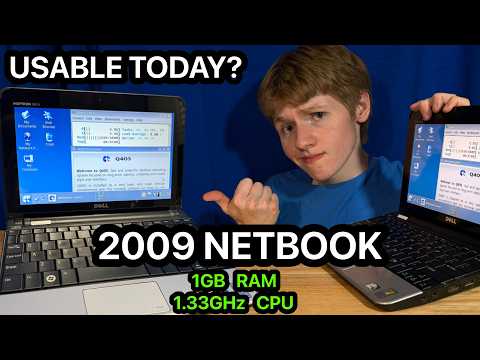 Can Linux Save a 17 Year Old Netbook in 2026? (Dell Inspiron Mini)