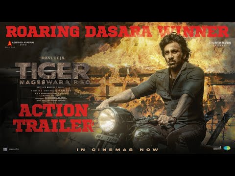 Tiger Nageswara Rao Festive Mass Action Trailer | Ravi Teja | Vamsee | Abhishek Agarwal