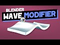 Blender S Most AMAZING Modifier The Wave Modifier