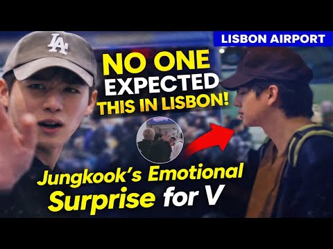 ARMY Wasn’t Ready to See This‼️Jungkook’s Emotional Surprise for BTS V in Lisbon — What’s Going On?