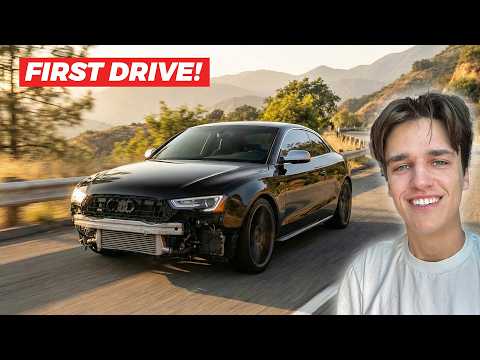 I Fixed a Mechanically Totaled Audi S5 from COPART