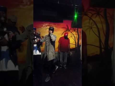 Fly Polar Gang ( Bipolar Brazy , Cassh Gordon & Benny Blanko ) Performing " U.S.D.A " at La Bamba's