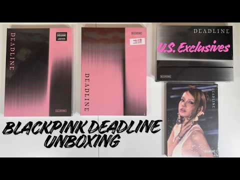 Unboxing: Blackpink Deadline [Black, Pink, Grey, Silver Versions] [Target Barnes & Noble Exclusives]