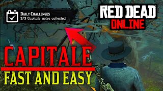 Capitale Notes Collected - Fast and Easy - Red Dead Online - RDR2 Online