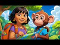 Dora S Monkey Song Adventure Fun Nursery Rhymes For Kids Sing Along Dance