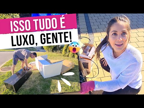LIXO NA AUSTRALIA - É SURREAL O QUE COLOCAM NA RUA! Ep 50