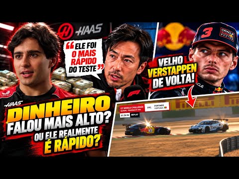 RAFA NA HAAS: DINHEIRO FALOU MAIS ALTO? VELHO MAX ATACA EM TREINO !