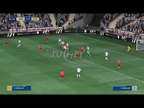 Embolo goal England vs Switzerland 1-0