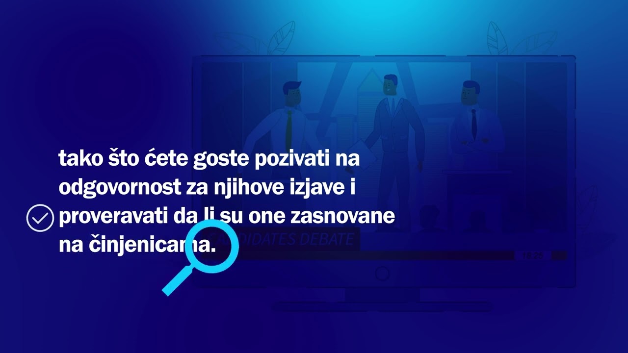 Video 5 - Tačne informacije su profesionalna dužnost svakog novinara