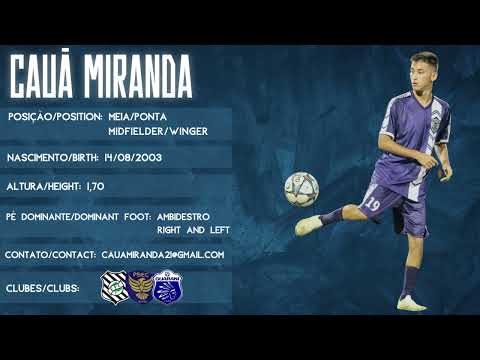 Vídeo atleta Cauã Miranda 