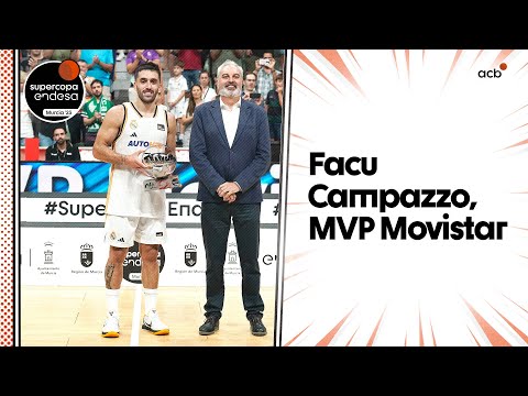 Facu Campazzo, MVP Movistar de la Supercopa Endesa