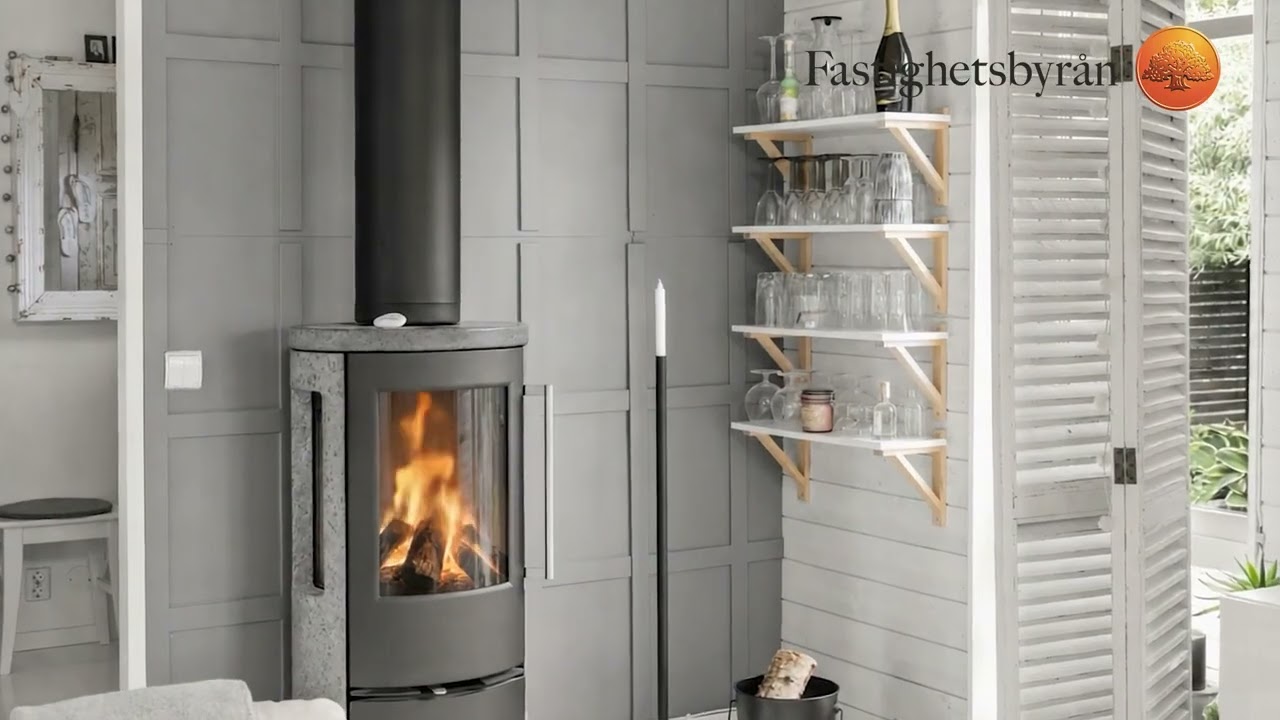 3 rum Villa på Sammels väg 1 Galtabäck Varbergs kommun - video