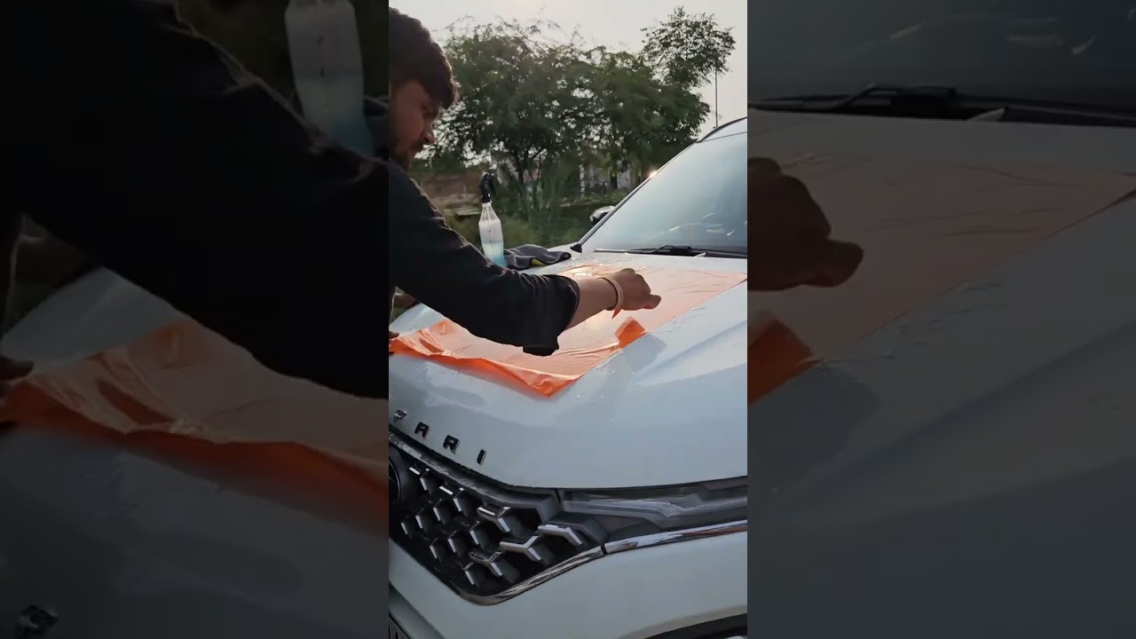 Transformers  logo on Tata Safari bonnet ♥️ #viral #sorts #tata