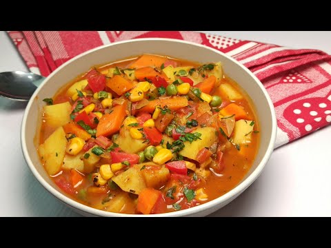 Healthy and Easy Vegetable Soup Recipe