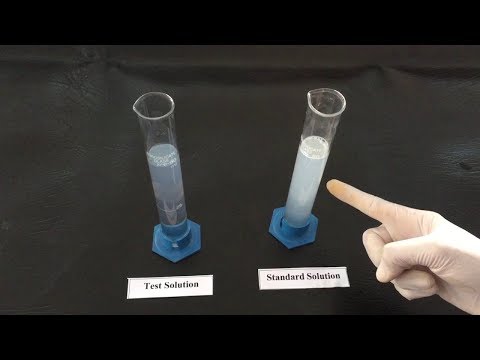 Limit Test For Chloride | How to Do Limit Test for Chloride | क्लोराइड का लिमिट टेस्ट कैसे करते हैं