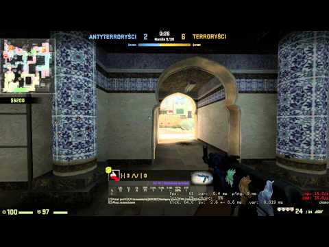 CS:GO ACE HENIO - 1 vs 5 !! (Dust2)