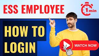 ESS Employee Login⏬👇 How to Login to ESS Portal
