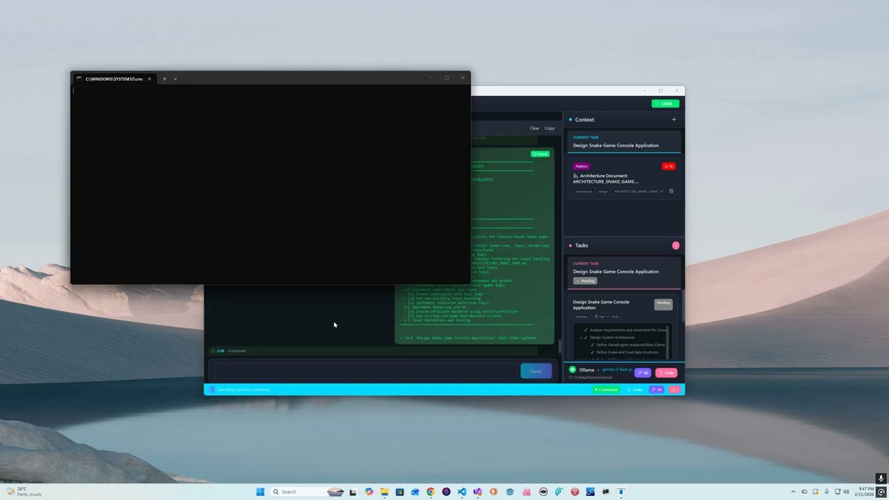Snake Game built with Rekall
