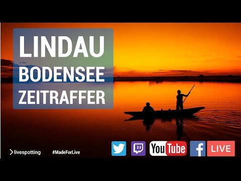 Zeitraffer in Lindau am Bodensee