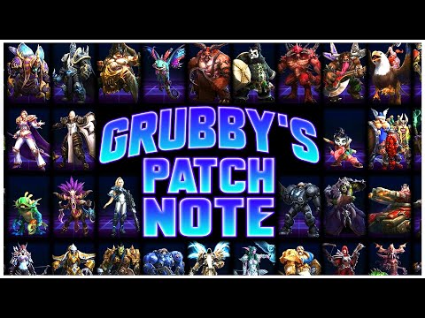 Grubby's HotS Patch Note - EVERY HERO!