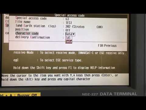 SAT-C - HOW TO COMPOSE, SEND EMAIL AND TELEX OVER SAT-C