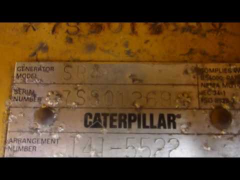 CATERPILLAR 250F 1998, 544 HRS.CAT 3306 AS NEW. | SMS1061