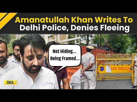 Amanatullah Khan News: AAP MLA Writes To Delhi Police Commissioner Says Being Framed In False Case