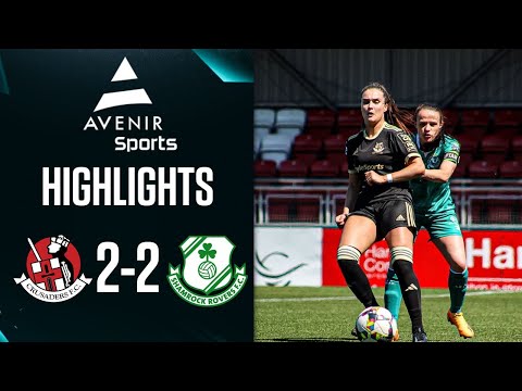 Tight game at Seaview! | Crusaders Strikers 2-2 Shamrock Rovers | #AllIslandCup