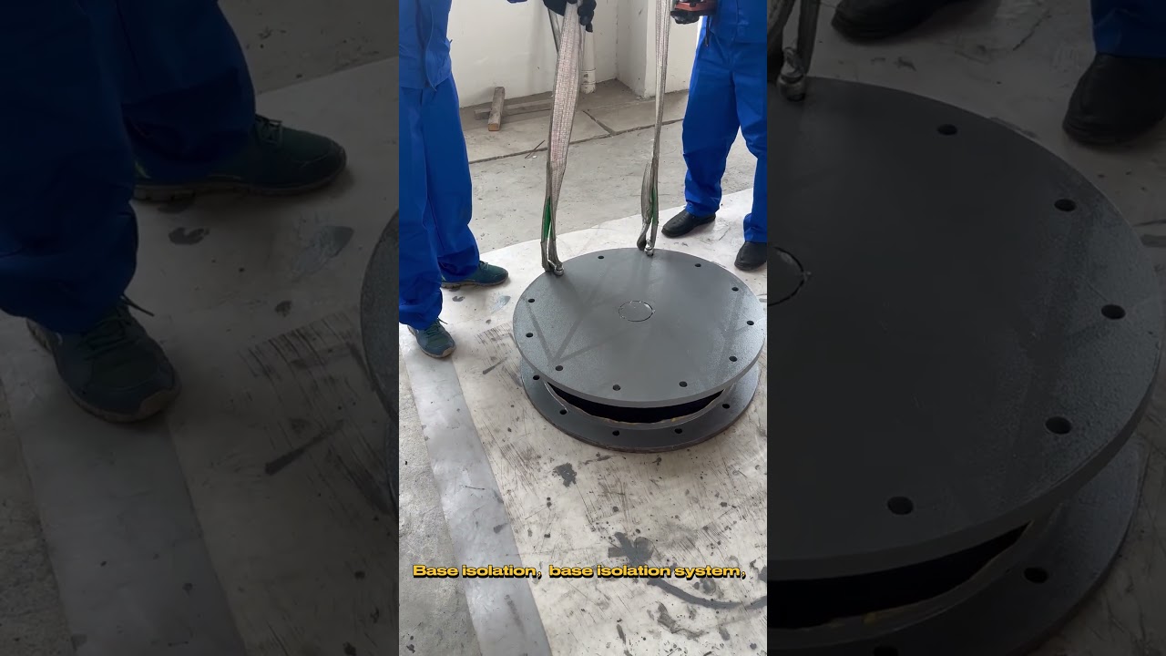 Seismic Isolation system  Lead rubber bearing（LRB) Seismic isolation bearing