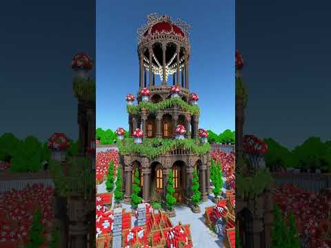 Mushroom Kingdoms Minecraft Build