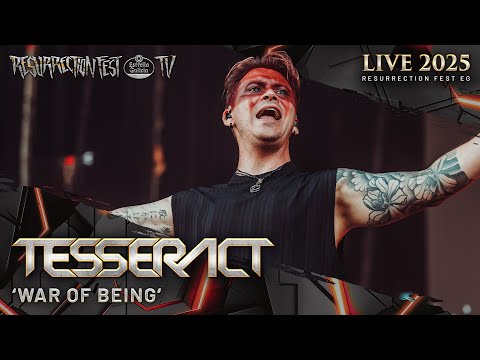 TESSERACT - War Of Being (Live at Resurrection Fest EG 2025)