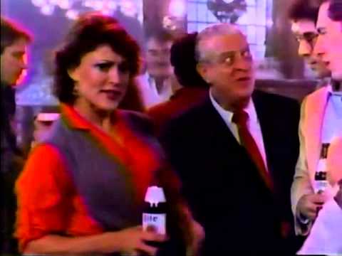 Commercial - Miller Lite Featuring Lori Bowen And Rodney Dangerfield (1986)