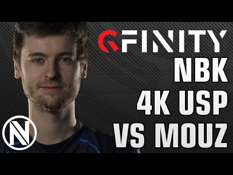 CSGO NBK 4k USP vs MOUZ GFINITY SPRING MASTERS I - ENVYUS BEST MOMENTS #15