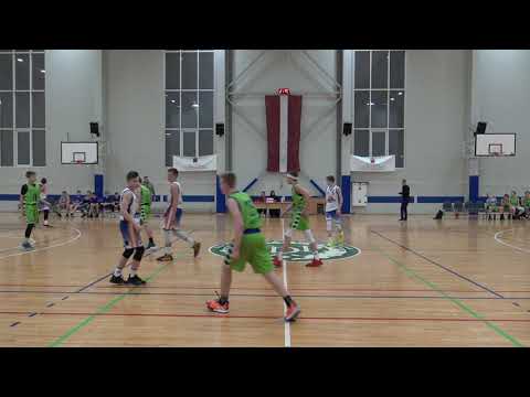 LJBL U-15 Superlīga Salaspils SS 2005 79:67 East-Ball 2005 [02.02.2020.]