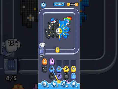 Pixel Flow Level 2067 Walkthrough