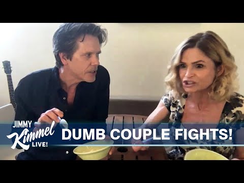 Kevin Bacon & Kyra Sedgwick Reenact a Dumb Fight from a Real Couple