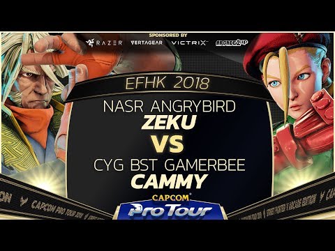 NASR AngryBird (Zeku) vs CYG BST GamerBee (Cammy) - EFHK 2018 Pools - SFV - CPT 2018