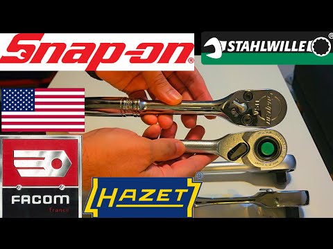 Snap-on Ratchet (1/2'') Ft. Hazet, Stahlwille, Bahco, Facom