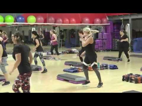Cathe Friedrich's Step Sweat and Lift  Live Step workout