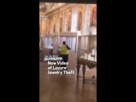 New Video of Louvre Jewelry Theft