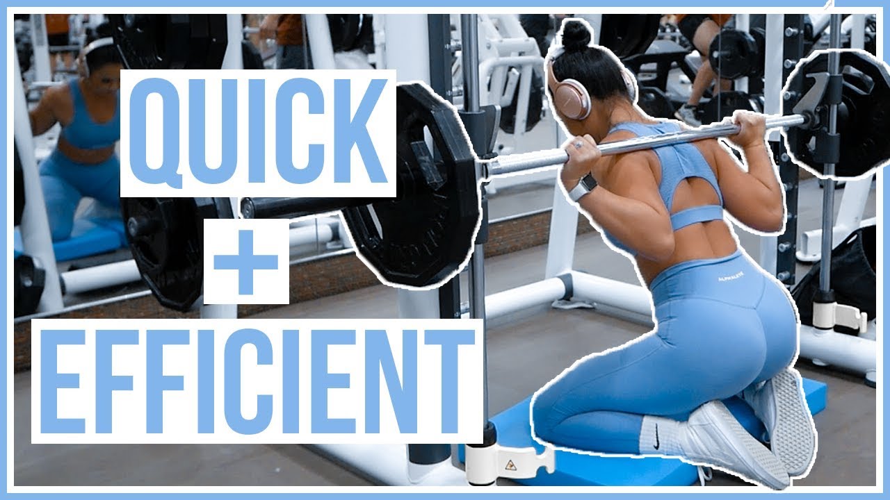 SMITH MACHINE ONLY BOOTY WORKOUT