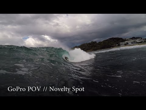 Novelty Reef Bodyboarding // GoPro POV